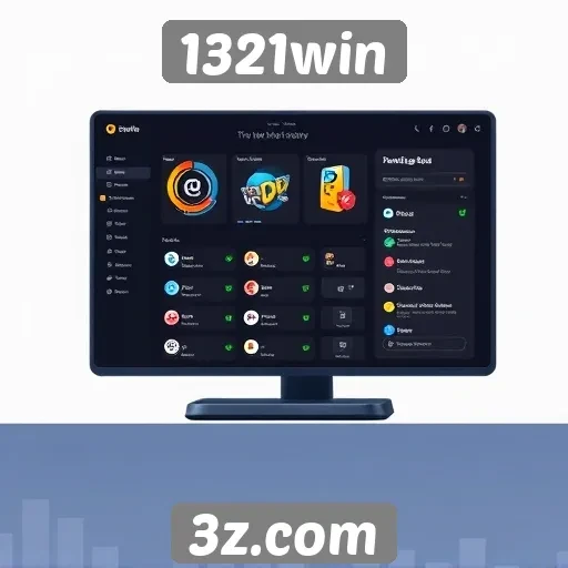 Interface e usabilidade da plataforma 1321win