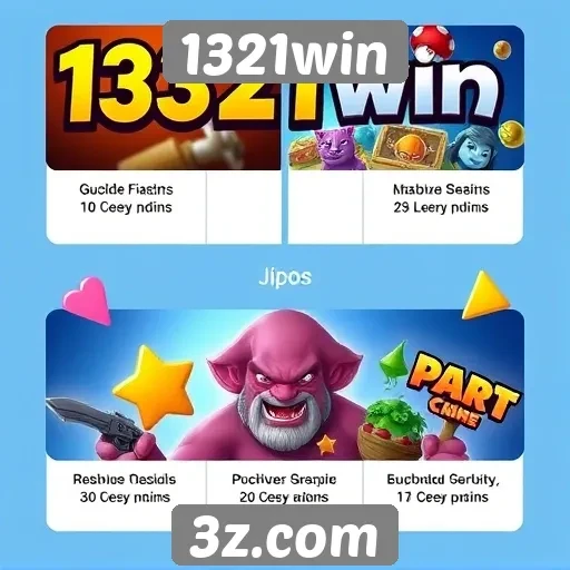 Comparação de jogos populares disponíveis no 1321win