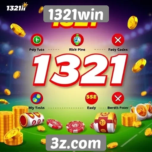 Exploração das funcionalidades do site 1321win